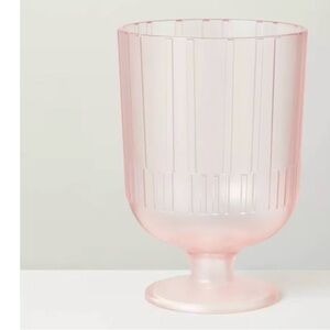 Set of 10-Hearth & Hand Pink Wine Goblets